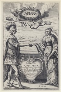 J Desmarets de Saint Sorlin, Ariana, J Haviland för T Walkley 1636 (s/v foto) av English Photographer