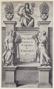 J Rea, Flora, Ceres och Pomona, R Marriott 1665 (s/v foto) av English Photographer