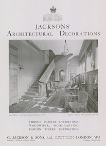 Jacksons arkitektoniska dekorationer av English Photographer
