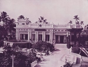 Jain Temple Garden, Calcutta av English Photographer