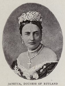 Janetta, hertiginna av Rutland av English Photographer