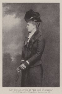 Lady Hodgson, författare till The Siege of Kumassi av English Photographer