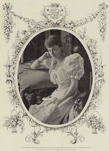 Lady Margaret Grosvenor, dotter till hertigen av Westminster, gift med prins Adolphus av Teck