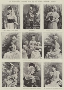 Lady Wolseleys kostymbal på Royal Hospital, Dublin