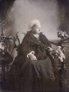 Sista fotografiet taget av drottning Victoria på Balmoral av English Photographer