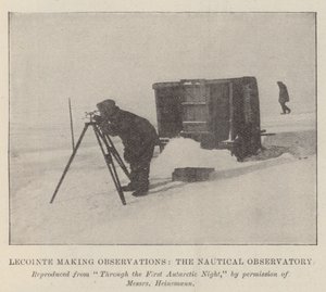 Lecointe gör observationer, Nautical Observatory av English Photographer