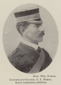 Överstelöjtnant J J Byron, Royal Australian Artillery av English Photographer