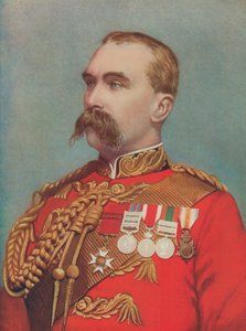 Generallöjtnant Sir Alfred Gaselee. Leder de brittiska styrkorna i Kina av English Photographer