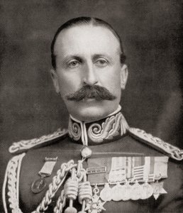 Generallöjtnant Sir Edwin Alfred Hervey Alderson, från The Illustrated War News, 1915 av English Photographer