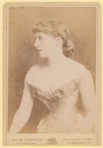 Lillie Langtry, skådespelerska, fotografi av English Photographer