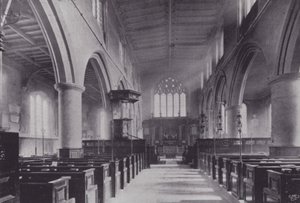 London City Churches: All Hallows, Barking (s/v foto) av English Photographer