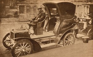 Londons första motorhytt av English Photographer