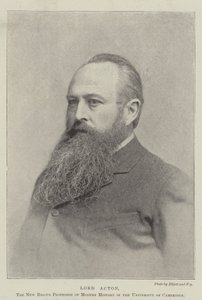 Lord Acton, den nya Regius-professorn i modern historia vid University of Cambridge av English Photographer