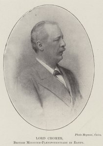 Lord Cromer, brittisk minister-befullmäktigad i Egypten av English Photographer