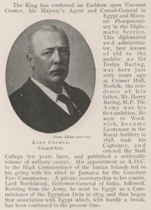 Lord Cromer, skapade Earl av English Photographer