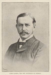 Lord Harris, den nya guvernören i Bombay av English Photographer