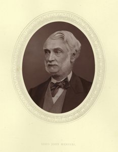Lord John Manners av English Photographer