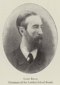 Lord Reay, ordförande för London School Board av English Photographer