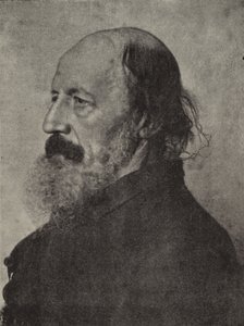 Lord Tennyson, poetpristagare av English Photographer
