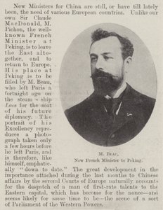M Beau, ny fransk minister i Peking av English Photographer