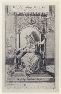 M Silesio, The Arcadian Princess, Tr R Brathwait, T Harper för Bostocke 1635 (s/v foto) av English Photographer