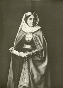 Madame Ristori som Lady Macbeth (gravyr) av English Photographer