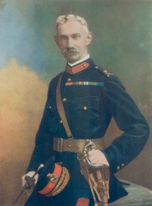Generalmajor G. Barton. Chef för sjätte infanteribrigaden av English Photographer