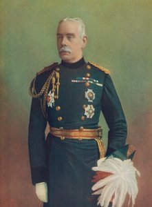 Generalmajor Sir J.C. McNeill. Equery till H. M. drottningen av English Photographer