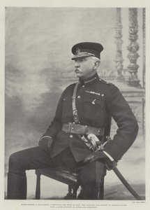 Generalmajor T Kelly-Kenny (befälhavande sjätte divisionen), som erövrade över sjuttio Cronjes-vagnar, med en stor mängd förråd och ammunition