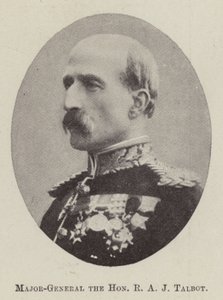 Generalmajor den ärade R A J Talbot av English Photographer