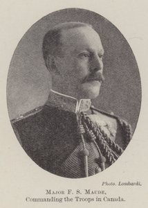 Major F S Maude, befälhavare för trupperna i Kanada av English Photographer