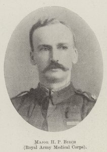 Major HP Birch, Royal Army Medical Corps av English Photographer