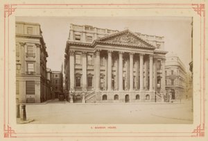 Mansion House, Queen Victoria Street, London av English Photographer