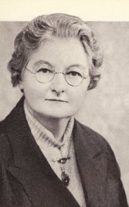 Margaret Bondfield, Labour MP och den första kvinnliga ministern i den brittiska regeringen (s/v foto) av English Photographer