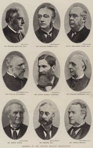 Medlemmar av British Medical Association av English Photographer