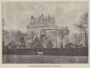Merchiston Castle School, Edinburgh (gravyr) av English Photographer