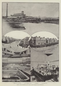 Messers Lever Brothers Soap Works, Port Sunlight, nära Birkenhead
