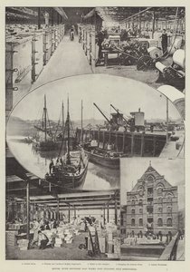 Messers Lever Brothers Soap Works, Port Sunlight, nära Birkenhead
