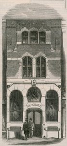 Mrs Gilbeys Wine Office, Oxford Street av English Photographer