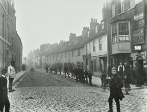 Mill Lane: från Deptford Broadway, London, 1895 av English Photographer