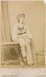 Miss Collinson av English Photographer