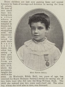 Fröken Edith Brill av English Photographer