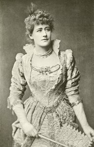 Miss Ellen Terry som Beatrice (gravyr) av English Photographer