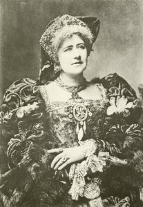 Miss Ellen Terry som drottning Katherine (gravyr) av English Photographer