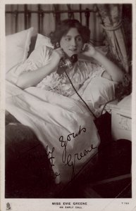 Miss Evie Greene: Ett tidigt samtal av English Photographer