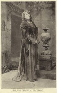 Miss Julia Neilson, i Frestaren av English Photographer