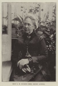 Miss LM Dickens (Mrs Henry Austin) av English Photographer