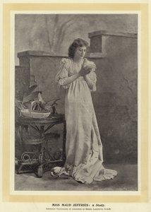 Miss Maud Jeffries: en studie av English Photographer