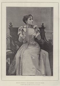 Miss Olga Nethersole i The Transgressor, på Court Theatre