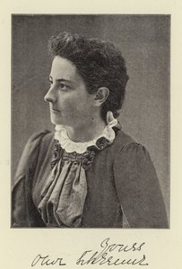 Miss Olive Schreiner av English Photographer